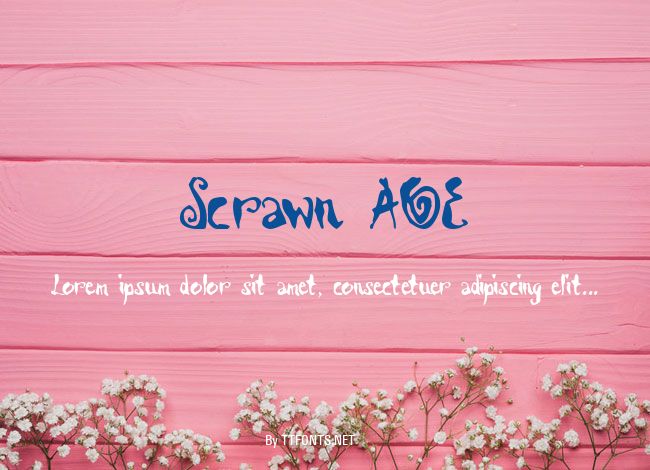 Scrawn AOE example